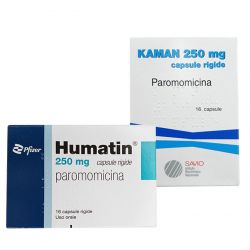 Каман/Хуматин (Паромомицин) капсулы 250мг №16 в Энгельсе и области фото