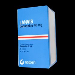 Ланвис (Тиогуанин) таблетки 40мг 25шт в Энгельсе и области фото