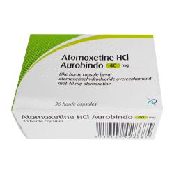 Атомоксетин HCL 40 мг Европа :: Аналог Когниттера :: Aurobindo капс. №30 в Энгельсе и области фото