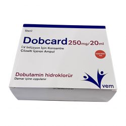 Добутамин Добкард Dobcard (dobutamine) р-р д/ин амп 250мг/20мл в Энгельсе и области фото