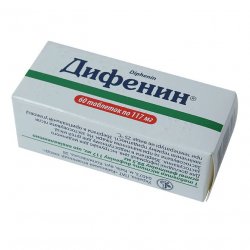 Дифенин (Фенитоин) таблетки 117мг №60 в Энгельсе и области фото
