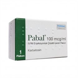 Пабал (Карбетоцин) р-р д/в/в и в/м введ 100мкг/мл амп 1шт в Энгельсе и области фото