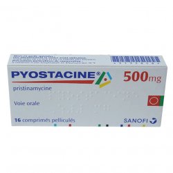 Пиостацин (Пристинамицин) таблетки 500мг №16 в Энгельсе и области фото