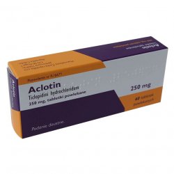 Аклотин (Тиклопидин, Тикло) 250мг 60шт в Энгельсе и области фото